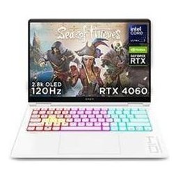 OMEN Transcend Laptop White 14-fb0012na Renew NB PC, U7-155H (1.4GHz), NVIDIA GeForce RTX 4060 8GB, 16GB, 14.0" 2.8K BV OLED, SSD 1TB PCIe NVMe, WIFI, Bluetooth,Webcam, Backlit Kbd, ACA 140W, BATT 6C 71 WHr - WIN11 64