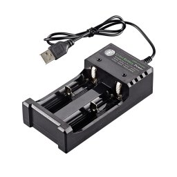 Univerzalni USB Punjač za Li-ion Baterije 18650 26650 14500 – 2 Slota