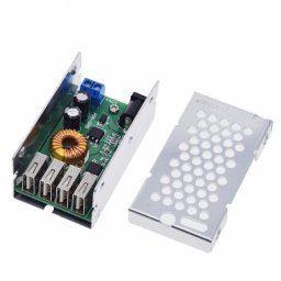 DC-DC Step-Down Buck Konvertor 9V-36V na 5V 5A - Auto Punjač i Naponski Modul sa 4 USB Porta