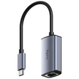 USB Type-C na LAN RJ-45 ženski, Cudy UE10C USB-C, Gigabit Ethernet Adapter,10/100/1000 Mbps Ethernet Port