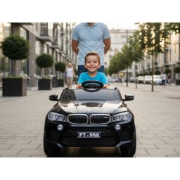 Dečiji automobil na akumulator - BMW 4X4 - Crni