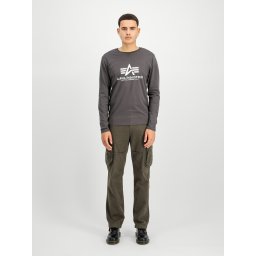 ALPHA INDUSTRIES MAJICA DUGI RUKAV VGREY