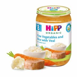 HIPP KAŠICA POVRĆE SA PIRINČEM I TELETINOM 220G