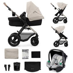 Kinderkraft kolica MOOV 2 AIR 3u1 LIGHT GREY