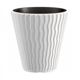 Prosperplast saksija sandy 30x33cm bela ( PR DBSP300-S449 )