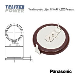 Panasonic baterija vanadijum-litijum 3V 50mAh VL2330 punjiva ( 3804 )