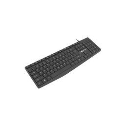 Natec Nautilus slim keyboard US, black ( NKL-1950 )
