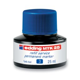 Edding refil za permanent markere E-MTK 25, 25ml plava ( 08MM01E )