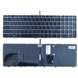 HP tastatura za laptop EliteBook 750 G3 850 G3 G4 sa pozadisnkim osvetljenjem, pointer ( 110454 )