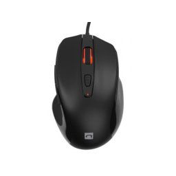 Natec pigeon 2, optical mouse 800-4000 DPI, RGB LED Backlight 6 Colours, 6 Buttons (5 programmable), USB, black, cable 1,8 m ( NMY-2047 )