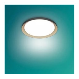 Philips 929004116801 Pebblo ue plafonska lampa ss crna 10w 27k ( 20663 )