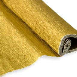 Junior jolly crepe metallic paper krep papir 50 x 200cm - odaberite nijansu zlatna ( 135590 )