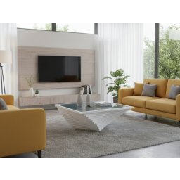 Klub sto Frezija Beli 1012x1012x390 mm ( 800-582 )