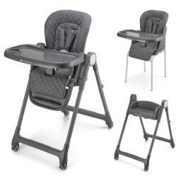 Kindekraft stolica za hranjenje tulo grey ( KHTULO00GRY0000 )