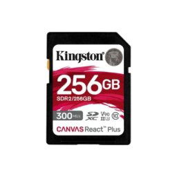 Kingston Canvas React Plus SDR2/256GB SD Card 256GB