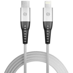 Slink 39647 kabl tip c-lightning 3a sl-stm55pd srebrni ( 21092 )