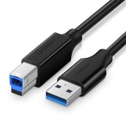 E-green 3.0 usb a - usb b m/m 1m crni Kabl ( 19228 )