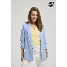 Women's blazer MOODO - light blue