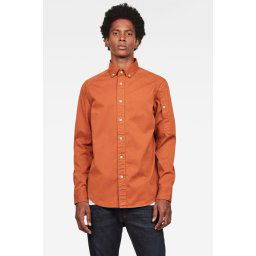 G-STAR Shirt - Stalt bttn down pt straight shirt orange
