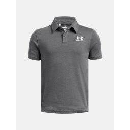 Boys' T-shirt Under Armour UA B Icon Polo-GRY - Boys