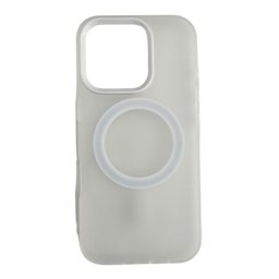 Silikonska futrola Magsafe FLURO COLOR Iphone 17 BELA