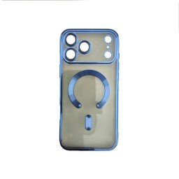Silikonska futrola Magsafe Iphone 17 Pro PLAVA