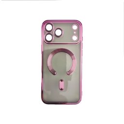 Silikonska futrola Magsafe Iphone 17 Pro ROZE