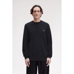 FRED PERRY PIKE DŽEMPER BLK
