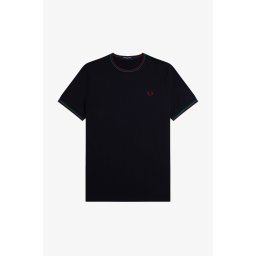 FRED PERRY TWIN MAJICA NAVYSGBR
