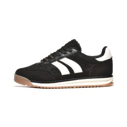 L182537BLK - Ženske patike crne vintage retro