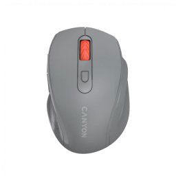Canyon 6 buttons wireless 2.4Ghz mouse, MX8650A Sensor, DPI up to 1600,Injection case, 3 M life times left and right switches, 2xAAA batter