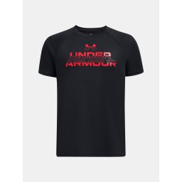 Under Armour Boys' T-shirt UA Tech Split Wordmark SS - Boys