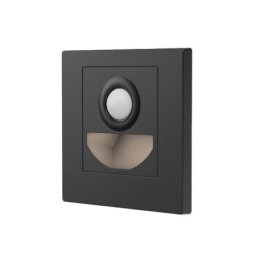 Braytron crna zidna LED lampa 1.5W ( BH07-00381 )