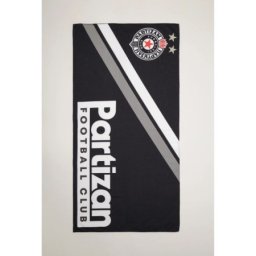 Plazni peskir partizan 70x140-horizontalni grb i partizan beograd ( 4000152-4 )