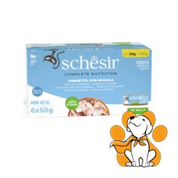 Shesir Cat Tuna & Seabass in Jelly 6x50g, Vlažna Hrana Za Odrasle Mačke