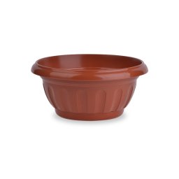 Saksija plitka fi 25cm mediteran - terakota