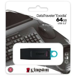 USB FLASH MEMORIJA KINGSTON DT EXODIA 64GB USB-A USB 3.2 *TH *SR