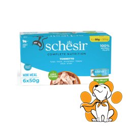 Schesir Cat Tuna in Jelly 6x50g, Fileti Tune u Želeu