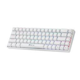 Mehanička bežična tastatura XTRIKEME GK994W ARGB WHITE