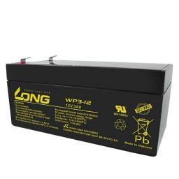 AKUM. STAC. LONG 12V 3Ah WP3-12 T1