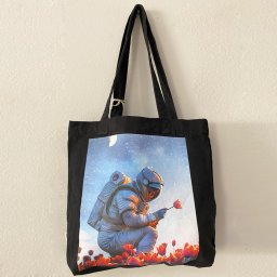 Eco ceger (torba) Zaljubljeni kosmonaut