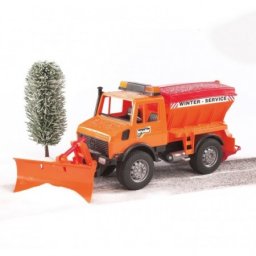 Bruder Kamion MB Unimog Winter serv ( 025724 )