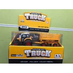 Merx igračka traktor 9.5cm metal plastika ( MS01423 )
