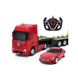 Rastar set mercedes actros 1:26/mercedes gt 1:24 ( A017643 )