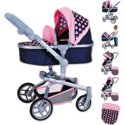 Knorrtoys kolica boonk- pink hearts ( 909412 )