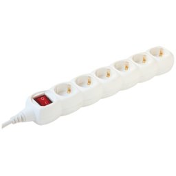 Home NV 6K-5/WH/1,5 Produžni kabel, 6 utičnice, prekidač, 1.5mm?, 5 met, beli