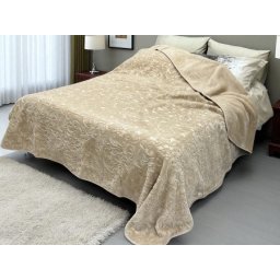 Ćebe Merinos 220x160cm A8 Cvet Krem boja ( VLK000394-A8cvet )