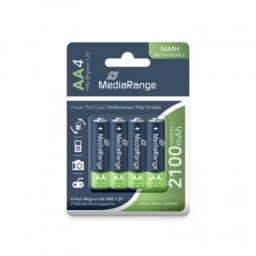 Mediarange aa 2100mah aa-hr6 (hr06) blister 4kom punjive nimh baterije ( 24593 )