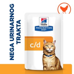 Hill’s Prescription Diet Cat C/D MULTICARE URINARY PILETINA 85g