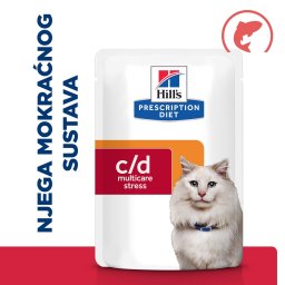 Hill’s Prescription Diet Cat C/D MULTICARE STRESS LOSOS 85g